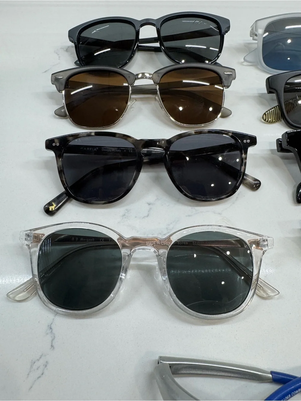 Men’s Sunglasses Lot Wayfarer Sunglasses Cole Haan Carrera Ray Ban